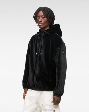 Sweats Moose Knuckles Borden Reversible Bunny Homme Noir | OJXKB-5032