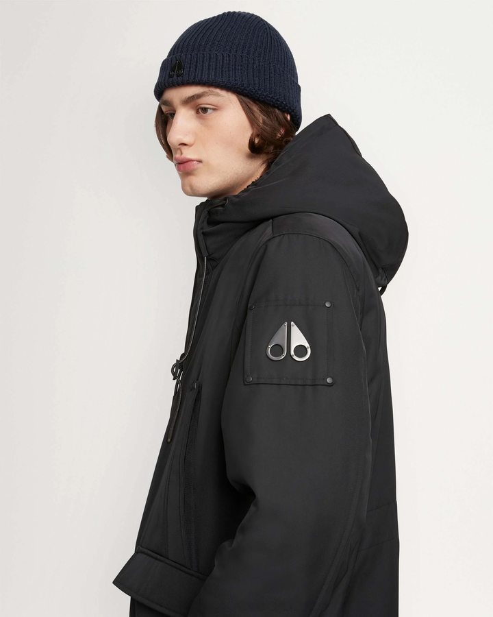 Anoraks Moose Knuckles Garson Anorak Homme Noir | MEASG-5879