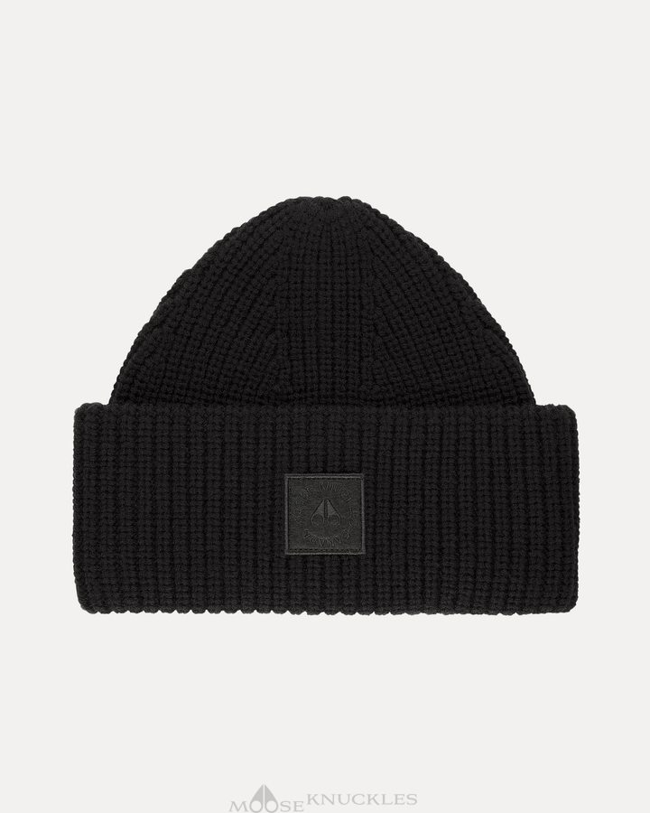 Baseball caps Moose Knuckles Mariner Toque Homme Noir | XPTNL-1706