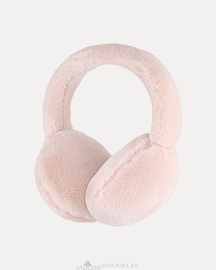 Chapeaux Moose Knuckles Bunny Ear Muff Femme Rose | SAEFQ-6481