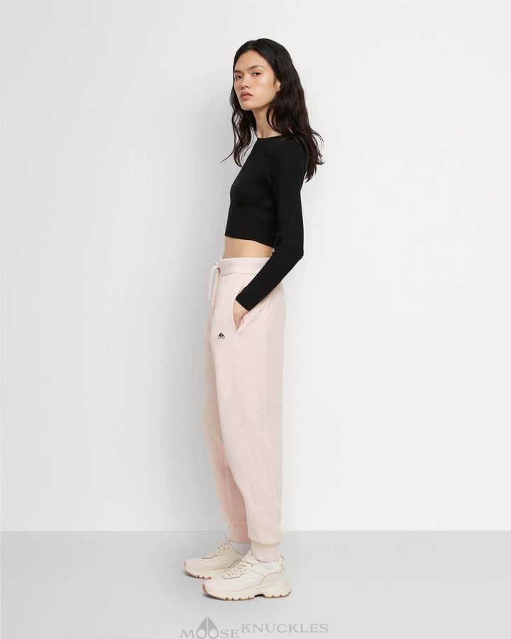 Pantalons Moose Knuckles Berkley Jogger Femme Plaster | UVYQA-0291