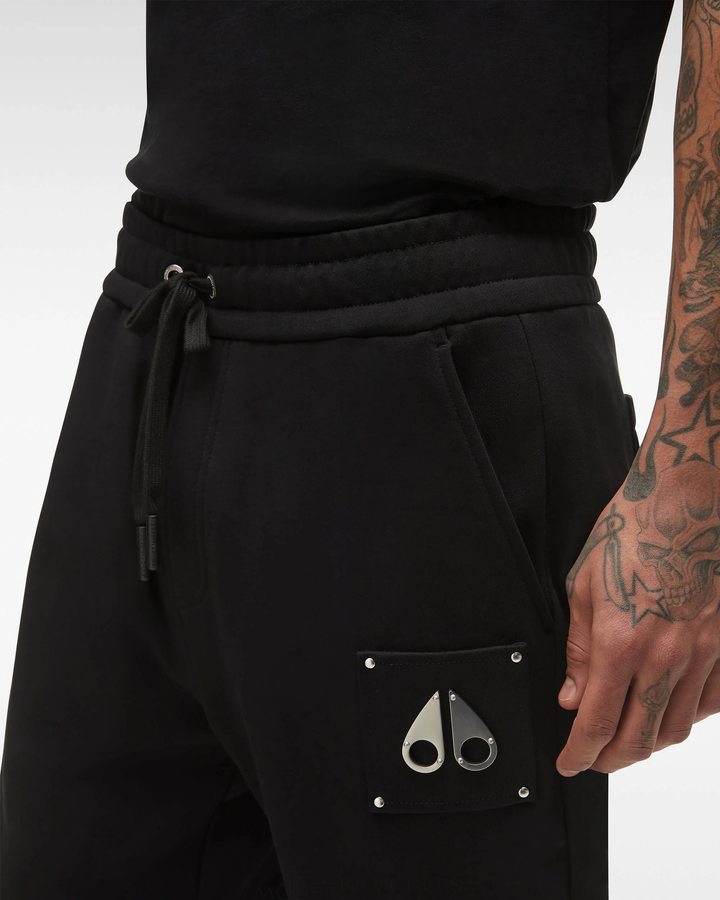 Pantalons Moose Knuckles Brooklyn Jogger Homme Noir | AKIQG-2650