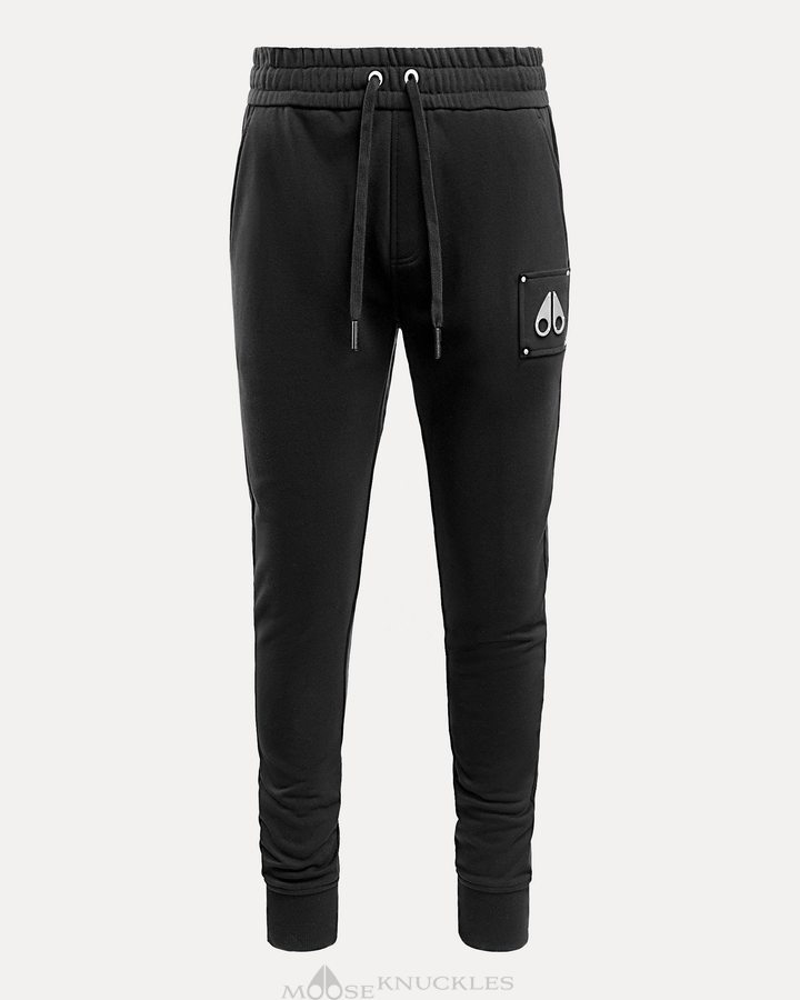 Pantalons Moose Knuckles Hartsfield Jogger Homme Noir | XGIHP-0485