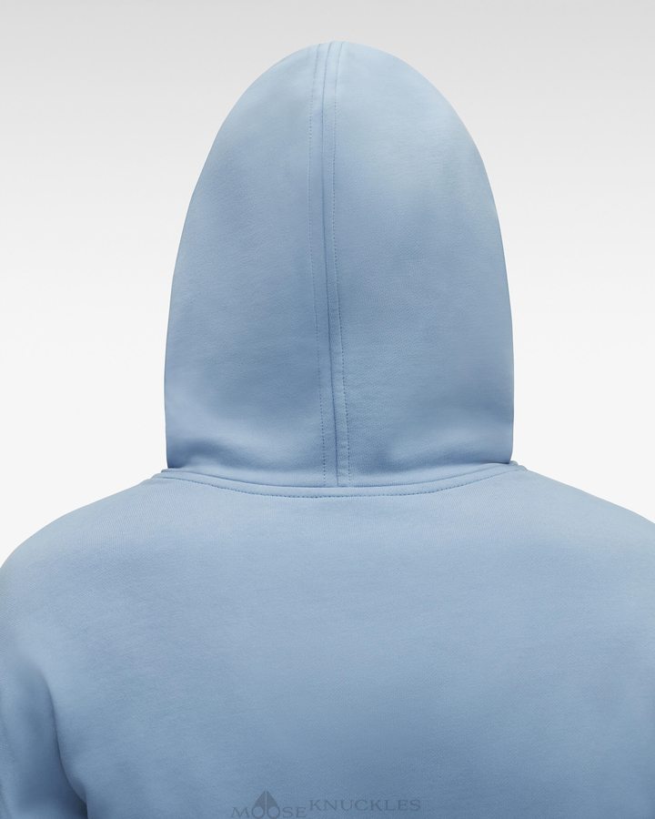 Sweats Moose Knuckles Brooklyn Hoodie Femme Bleu | NPDSE-0769