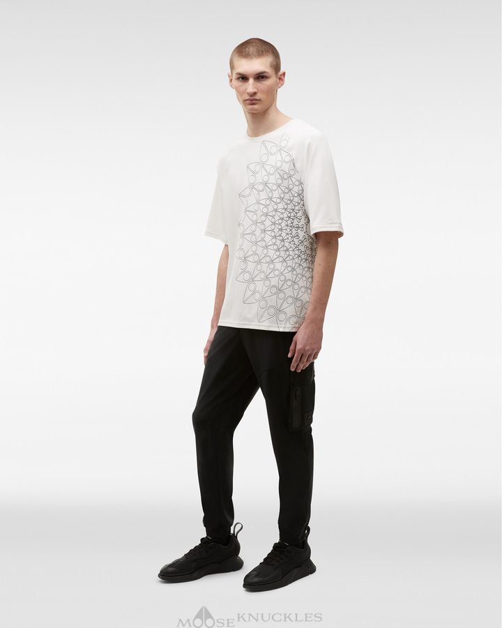 Tees Moose Knuckles Wellesley Tee Homme Plaster | JQRDI-7294